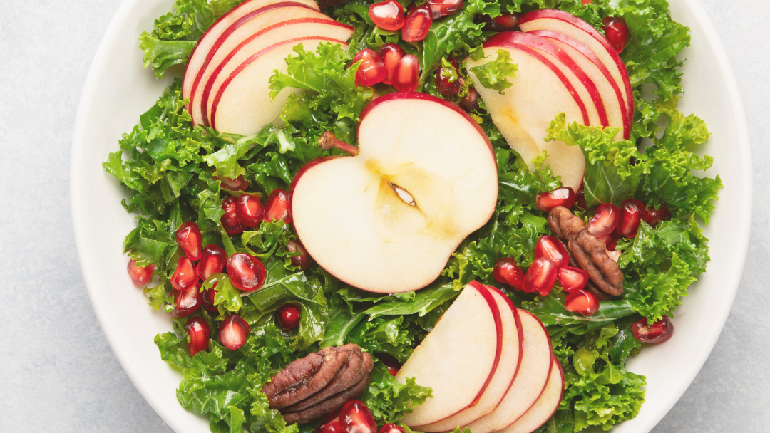 Image of Fall Detox Kale Salad Recipe