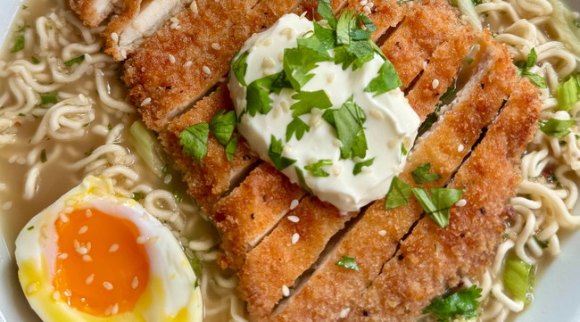 Image of Creamy Chicken Ramen Recipe