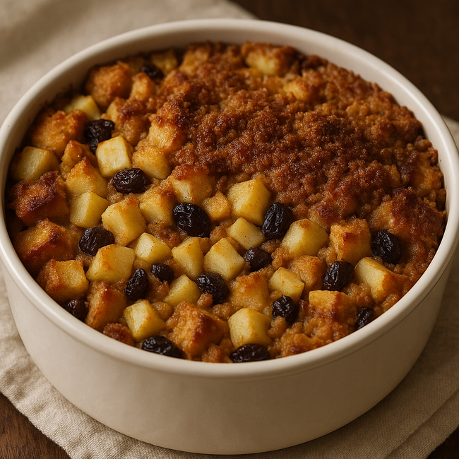 APPLE CRUNCH PUDDING
