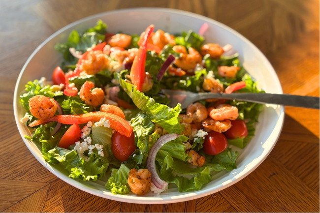 Image of Lemon Pepper Shrimp Salad