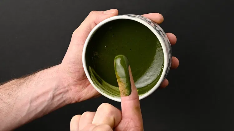 Image of Learning how to make matcha paste is a key step...