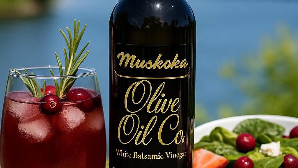 Image of Cranberry Pear  White Balsamic Sparkler