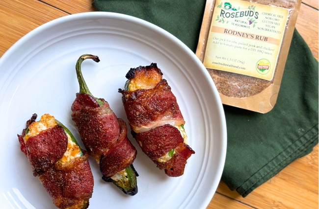 Image of Bacon Wrapped Stuffed Jalapenos