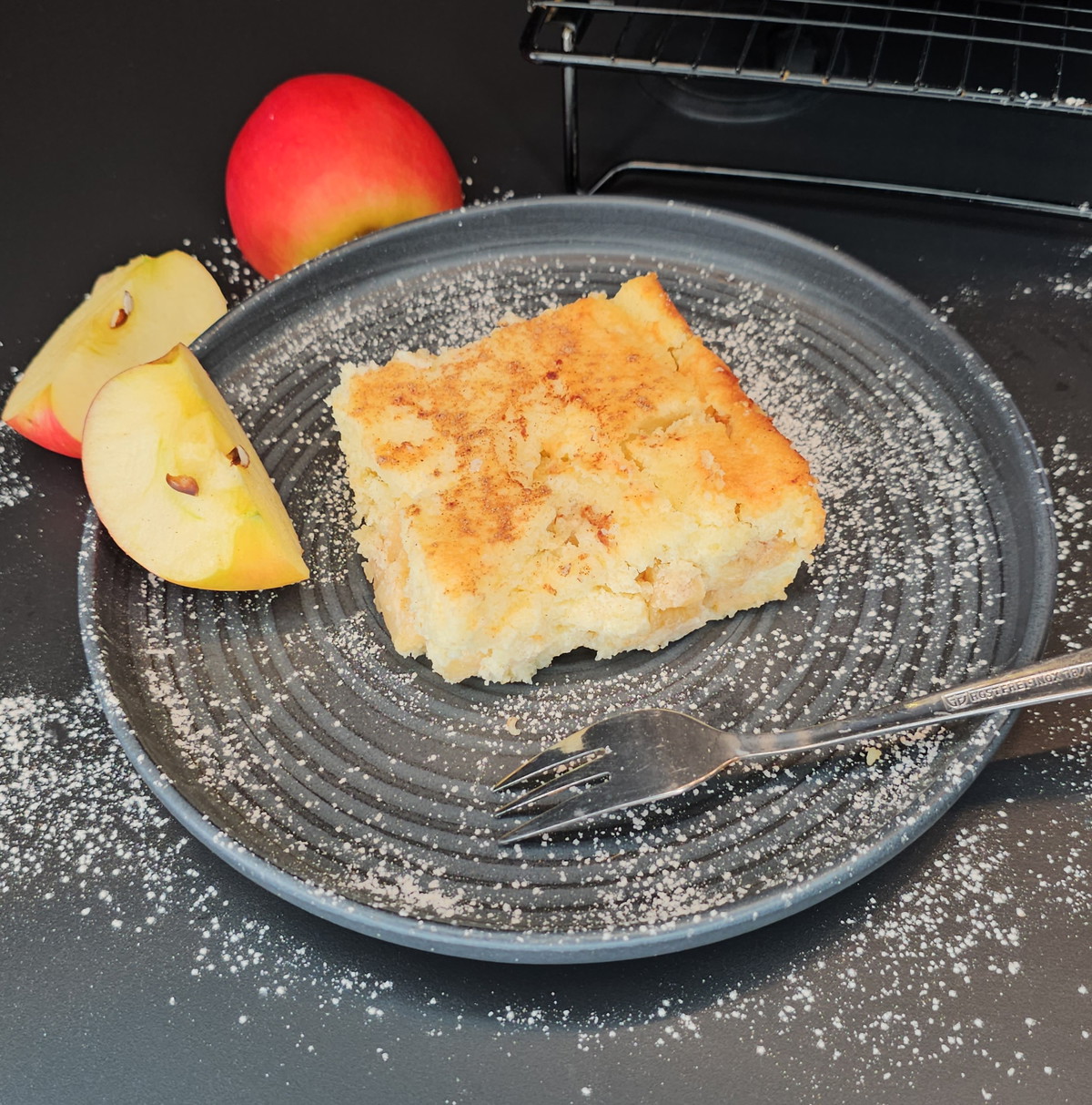 Apfel-Grieß-Auflauf