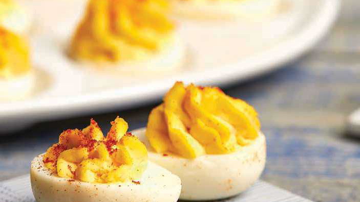 deviled eggs