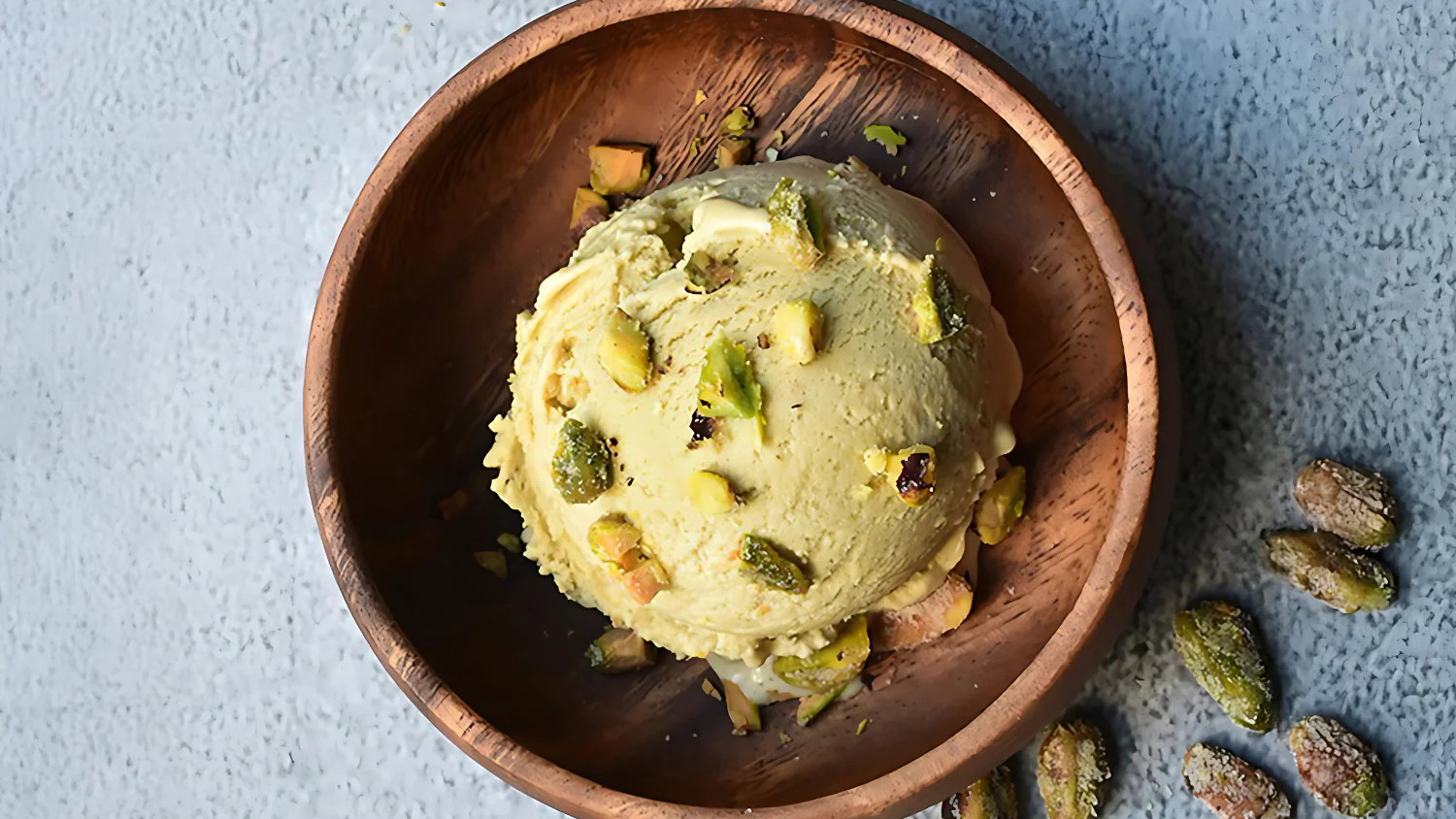 Image of Helado de pistacho cremoso