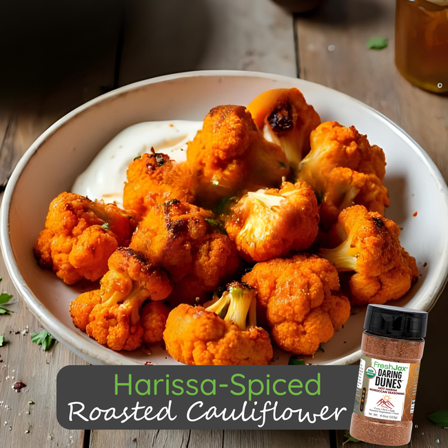 Image of Harissa-Spiced Roasted Cauliflower