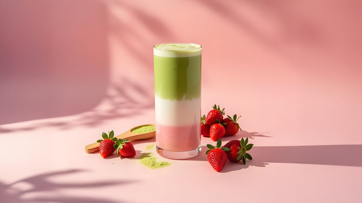 Ricetta Matcha alla fragola