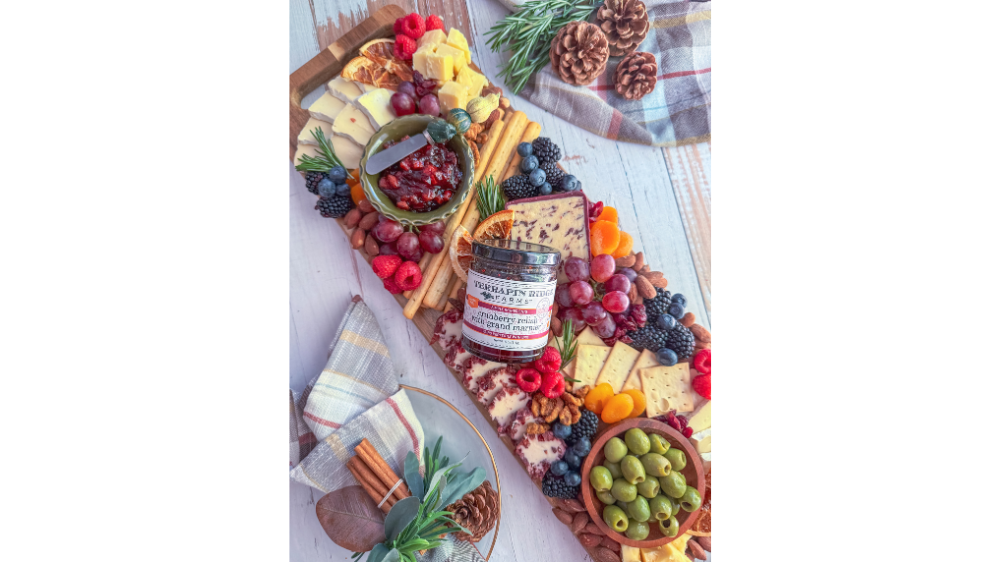 Image of Cranberry Relish Cheese Board