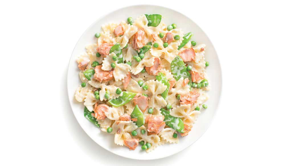 Image des nœuds papillon Salmon Alfredo