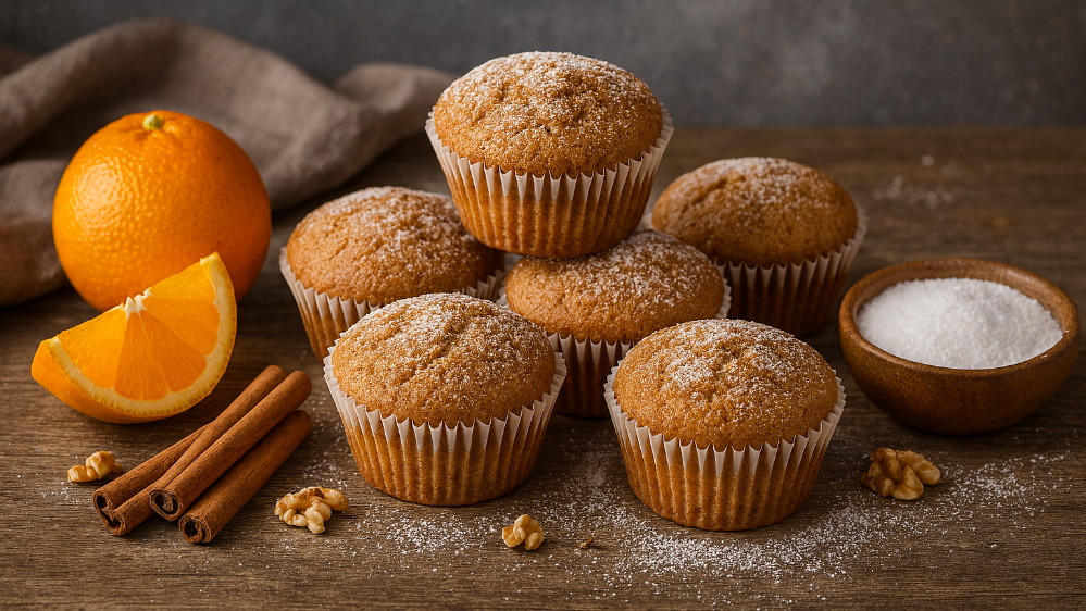 Image of  Orangen-Zimt-Muffins