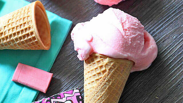 Homemade Bubblegum Ice Cream – Nostalgic & Creamy Delight