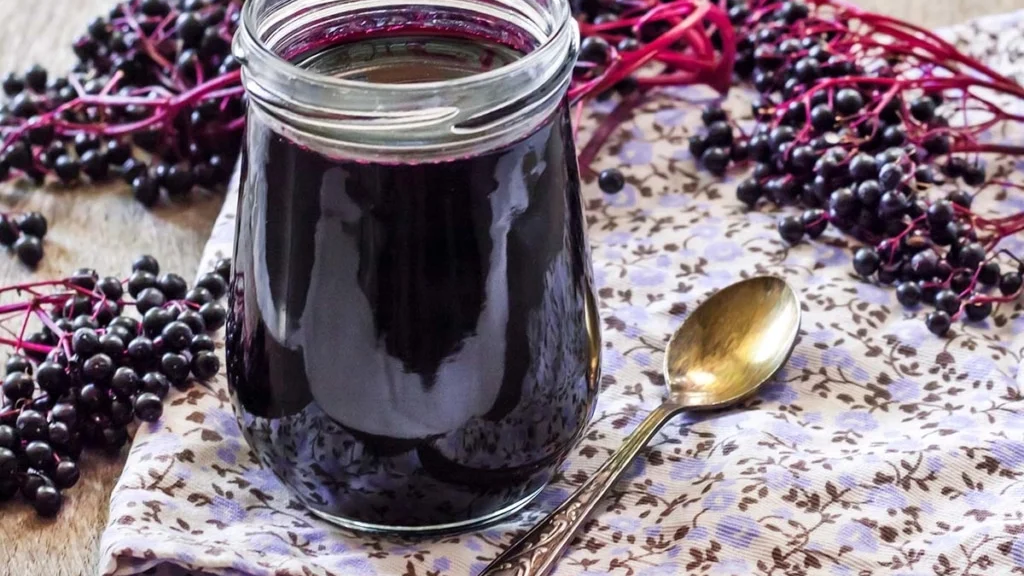 Hot Elderberry Extract & Citrus Tonic for Immunity