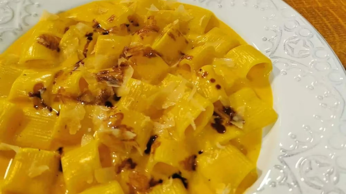 🥣 Pâtes au velouté de potimarron – Made in Lorraine 🍝🎃