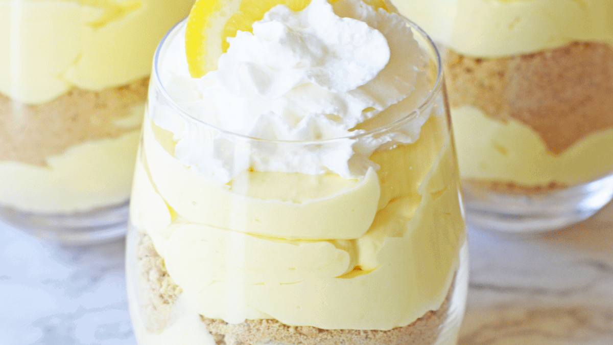 Zesty Citrus Layered Cream Dessert — Creamy Citrus Parfait Delight