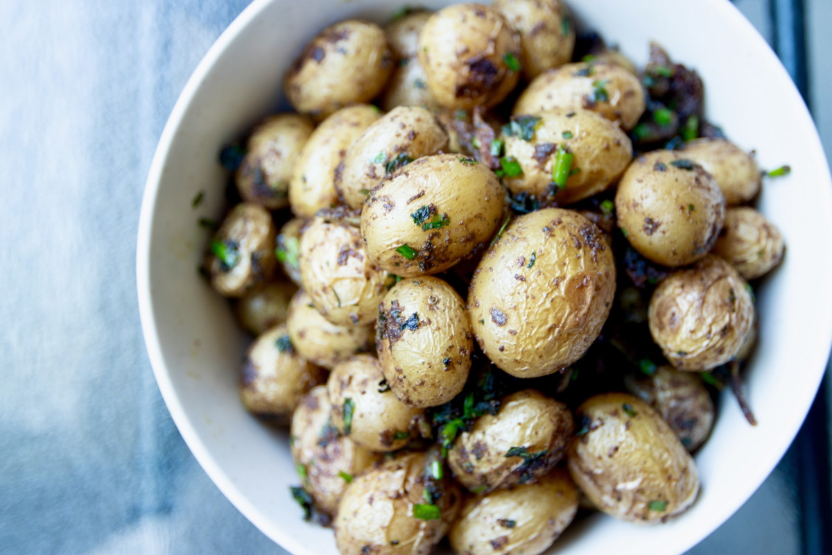 Nigerian Pepper Soup Spiced Roasted Potatoes