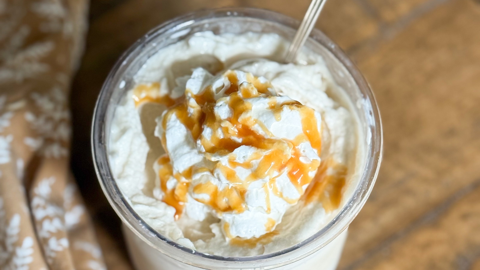 Image of High Protein Salted Caramel Ninja Creami