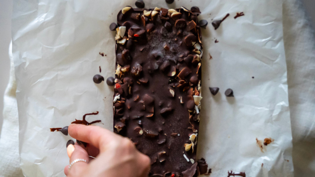 Fruit and Nut Chocolate Bark