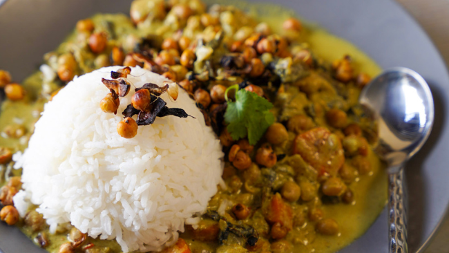 Warming Chickpea Curry