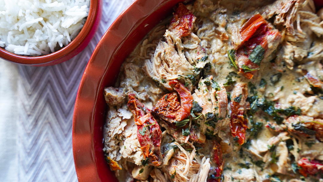 Slow Cooked Mediterranean Chicken