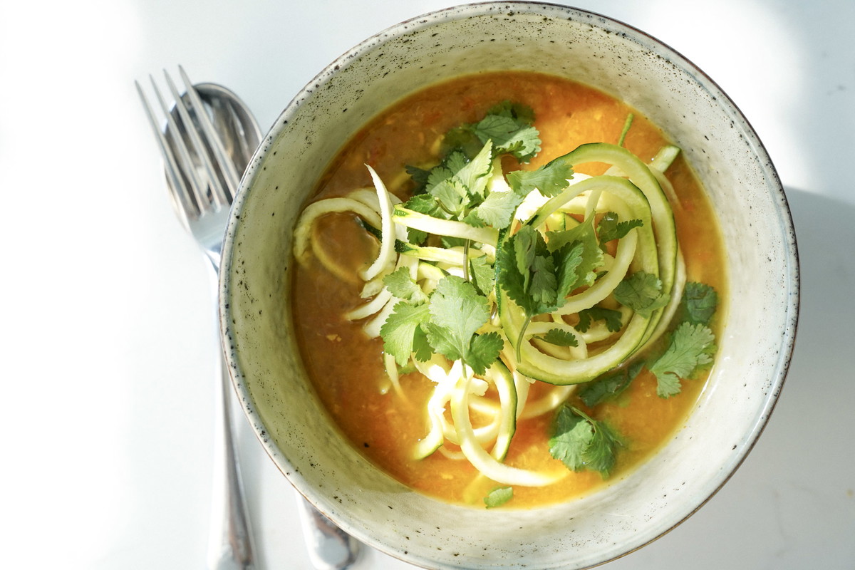 Immune Boosting Chicken Zoodle Soup