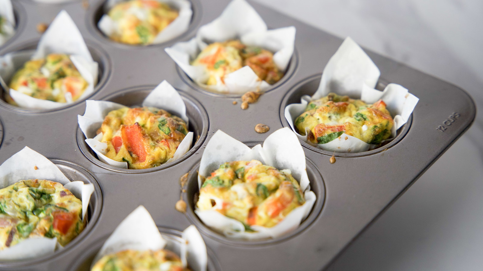 Mini Veggie Frittatas