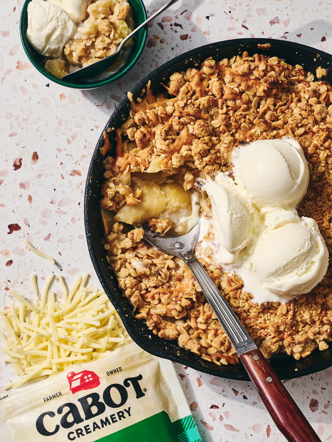 Image of Apple Crisp with Cabot Cheddar