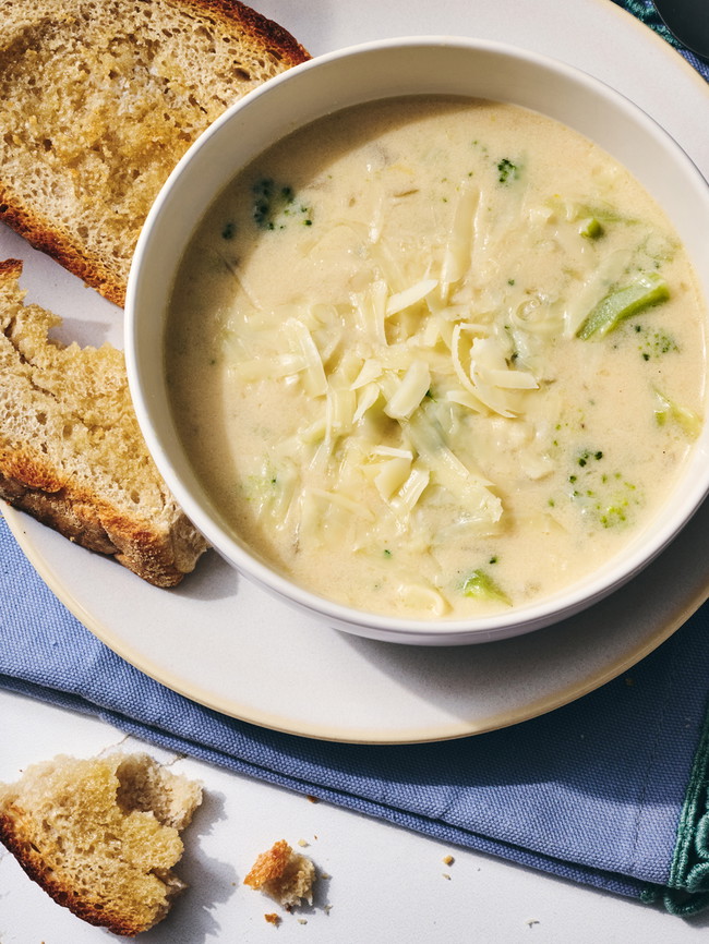 Image of Slow Cooker Broccoli-Cheddar Soup