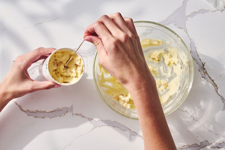 Recipe step 7: FILL the cup with the softened butter mixture, ...