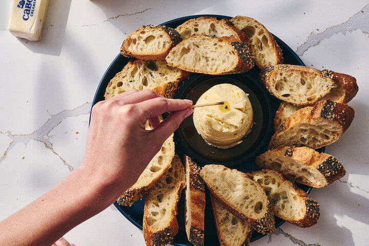 Recipe step 9: LIGHT the candle, allow the butter to start mel...