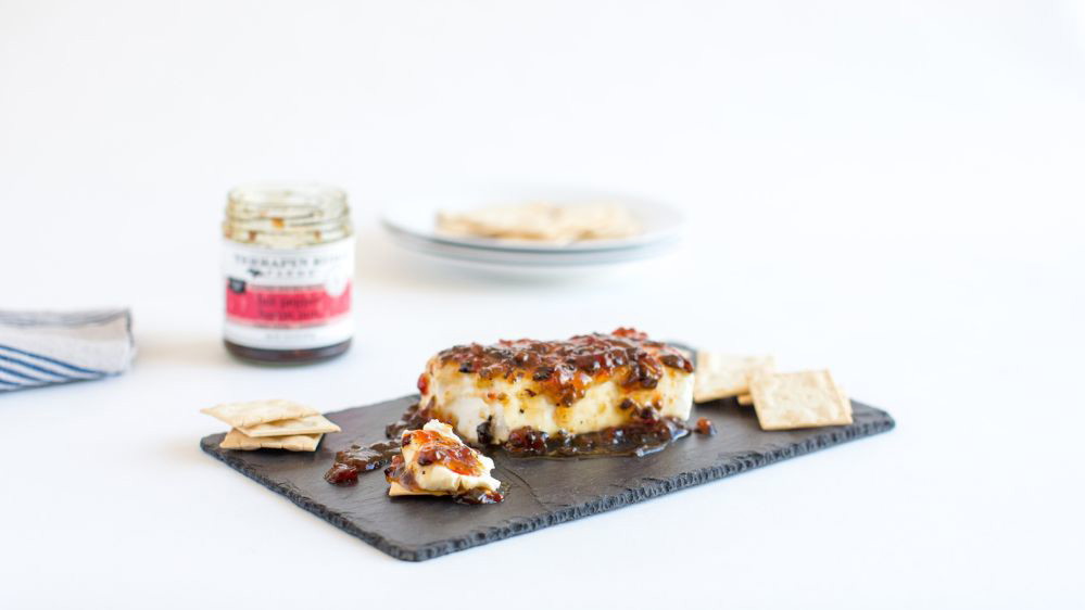 Image of Hot Pepper Bacon Jam and Cream Cheese Spread