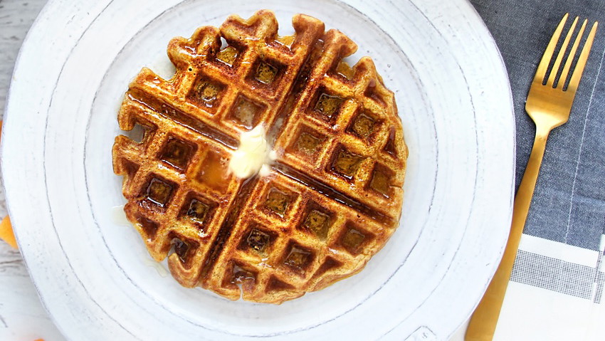 Image of Butternut Squash Waffles