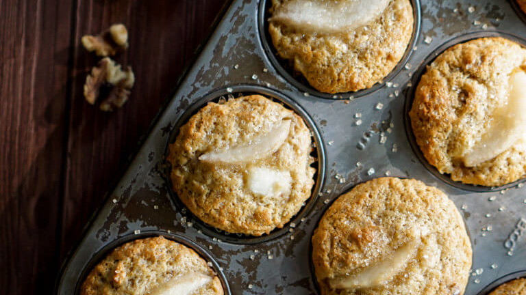 Fresh & Fragrant Ginger-Pear Muffins – Cozy Morning Treat