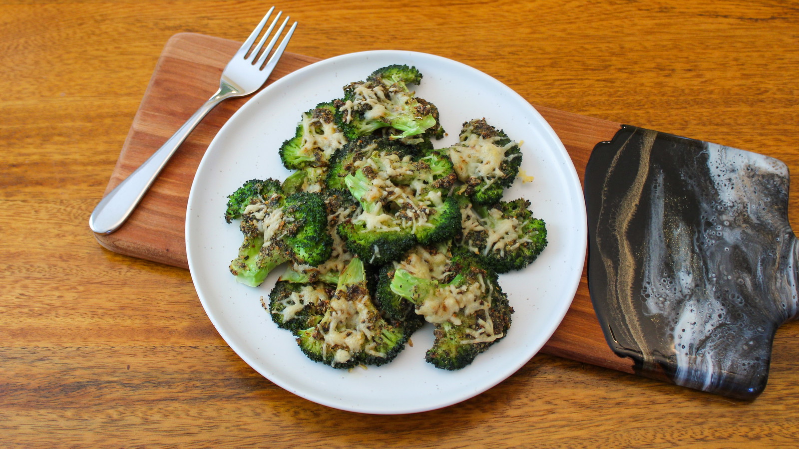Image de brocoli écrasé