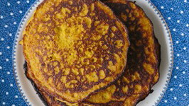 Turmeric Pumpkin Pancakes (Sweet or Savoury)