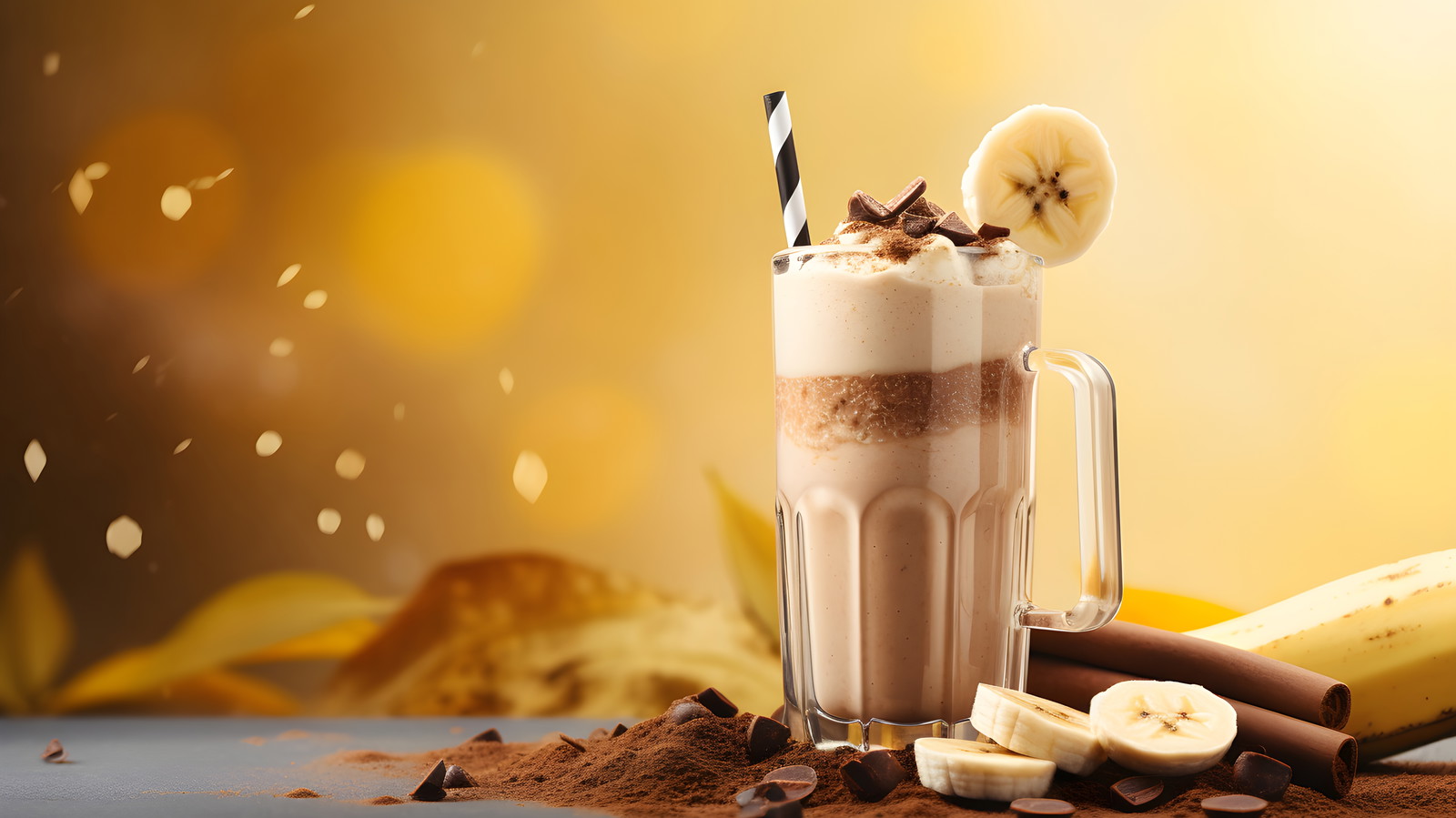 Image of Wabi Coffee Recipes: Iced Banana Coffee Smoothie