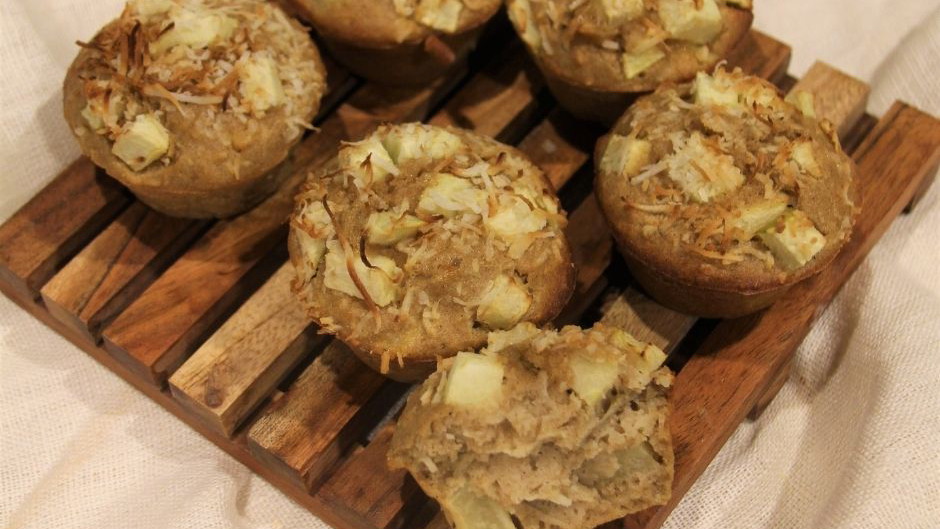Apple and Coconut Muffins