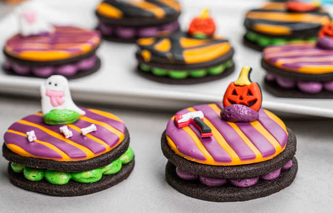 Image of Gefüllte Halloween Cookies
