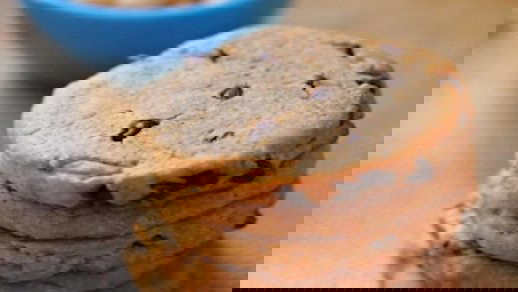 Chocolate Chip Chickpea Cookies