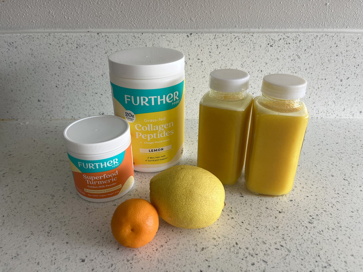 Ginger Turmeric Immunity Shots
