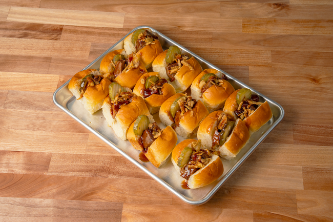 Image of BBQ Pickle Crunch Sliders