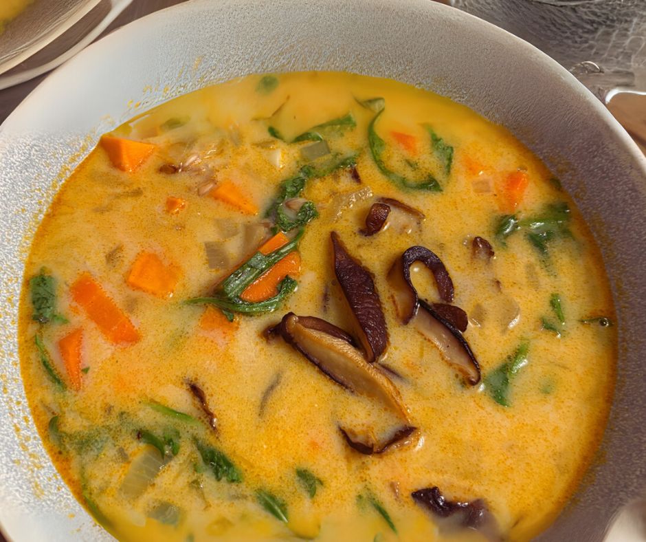 Cozy Harvest Wild Rice Soup 