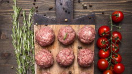 Herb and Garlic Rissoles with Hidden Veggies