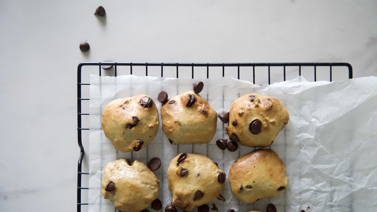 Air-fryer Choc Chip Cookies