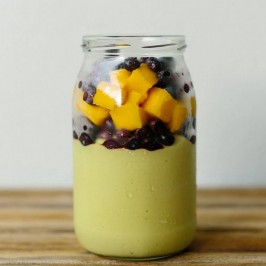 Anti-inflammatory Turmeric and Mango Panna Cotta