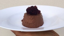Dairy Free Chocolate Panna Cotta