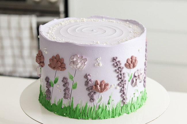 Image of Kootek Lavender Meadow Cake Decorating Guide