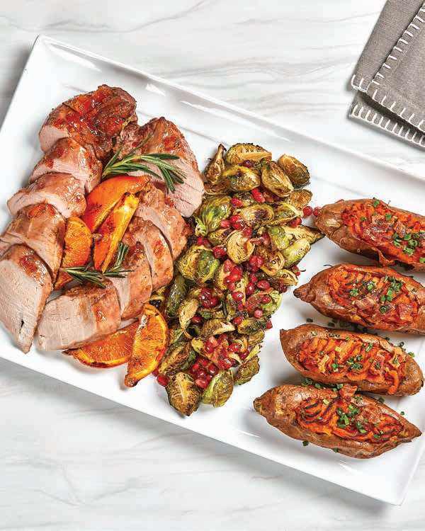 Pork Tenderloin with Orange Soy Glaze