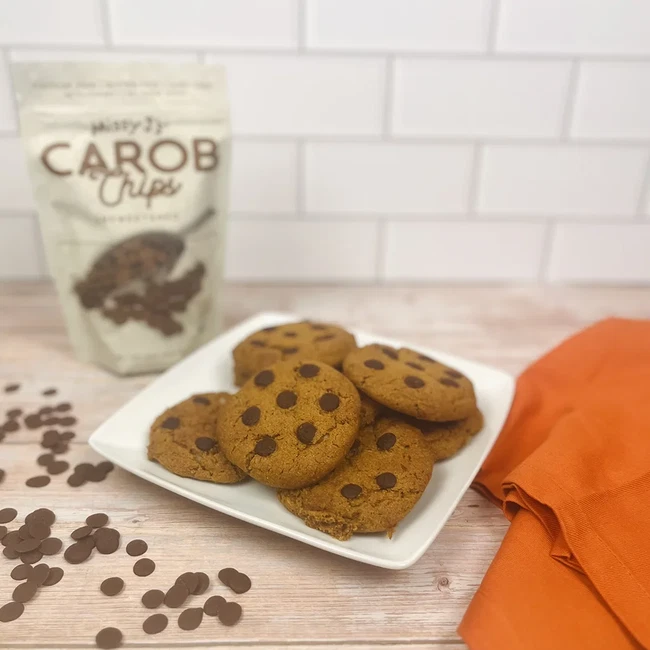 Image of CAROB PUMPKIN CHEESECAKE COOKIES
