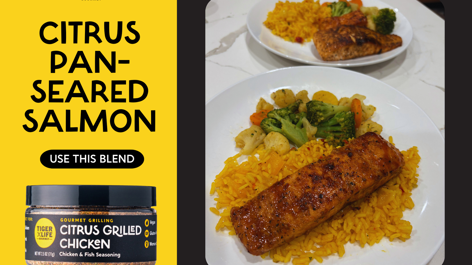 Image of Citrus Pan-Seared Salmon Recipe with Bright, Bold Flavor